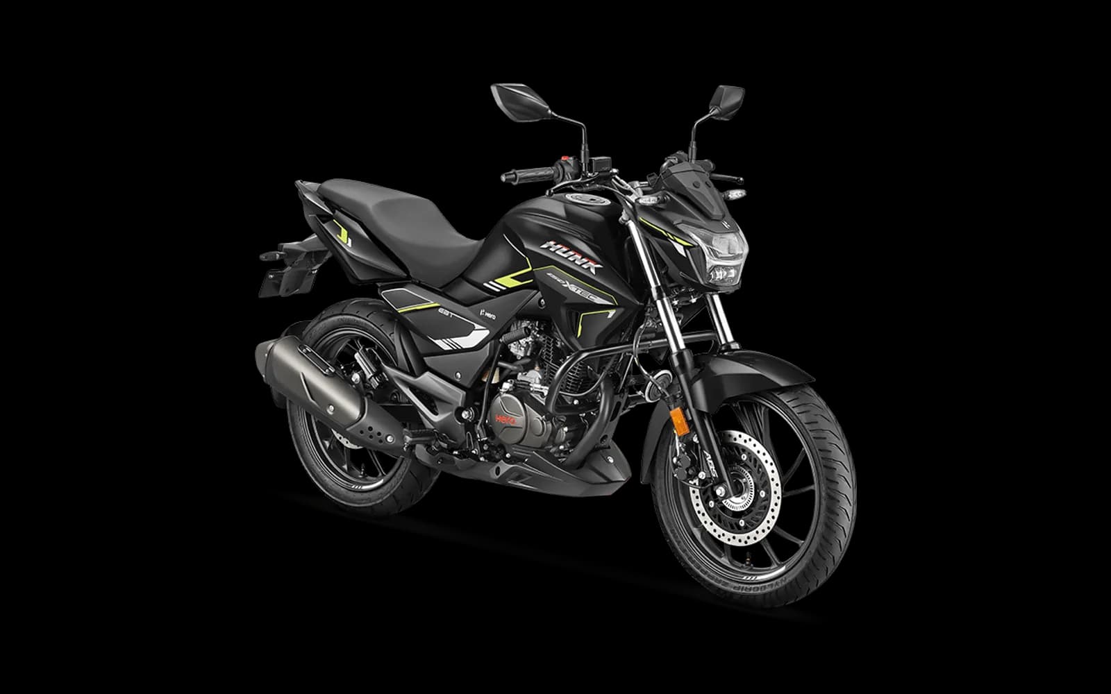 Hero Hunk 150 XT en color Negra